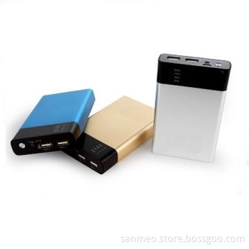 High Actual Volume Dual USB Portable Power Bank, 11,000mAh, High Transfer Efficiency